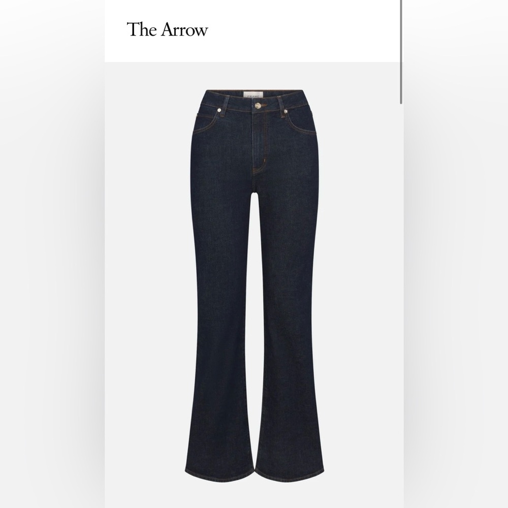 Frame Denim Women's Deep Indigo Boot Cut Jeans